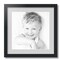 ArtToFrames 18x18" Matted Picture Frame with 14x14" Single Mat Photo Opening Framed in 1.25" Black and 2" Mat (FWM-3926-18x18)
